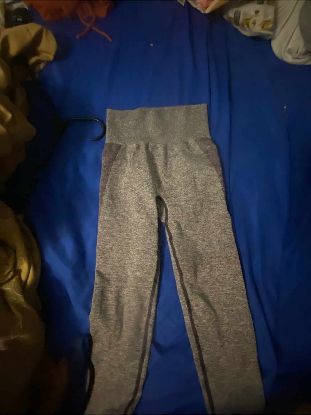 High-Waist Heather Gray Active Leggings